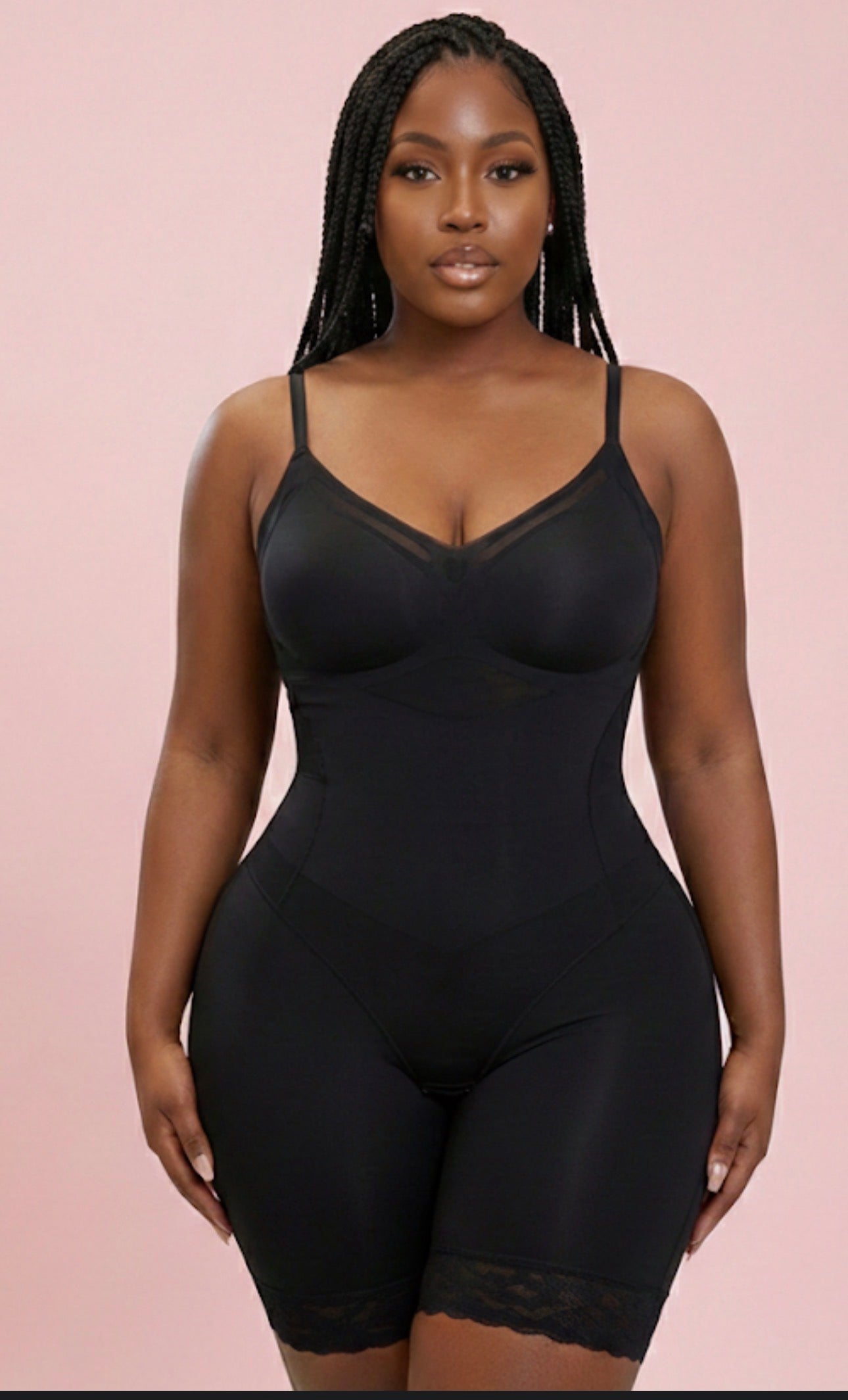 Body Gainant Long – Maintien Total (Noir)