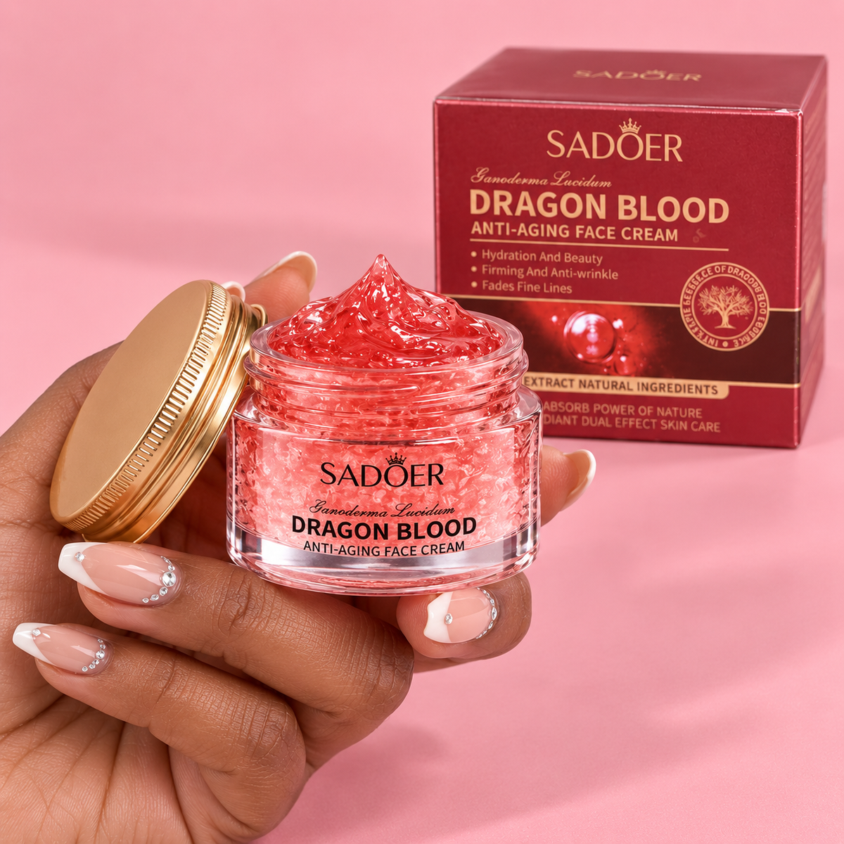 Sadoer – Dragon Blood Anti-Aging Face Cream au Ganoderma Lucidum