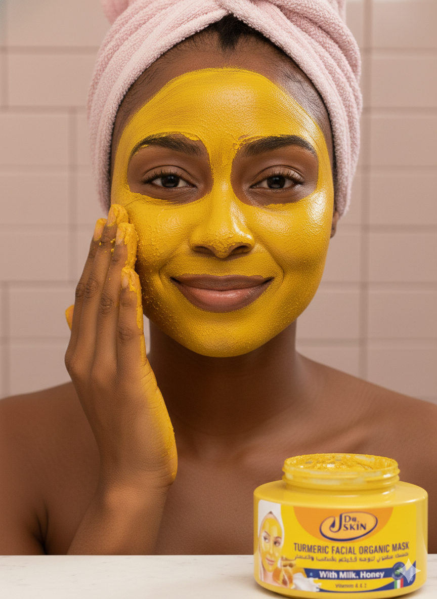 Turmeric Facial Organic Mask – Dr. Skin