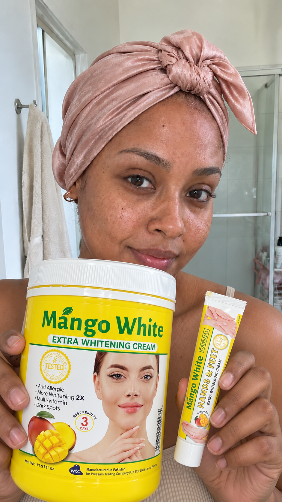 Kit Mango White Corps + Mains & Pieds