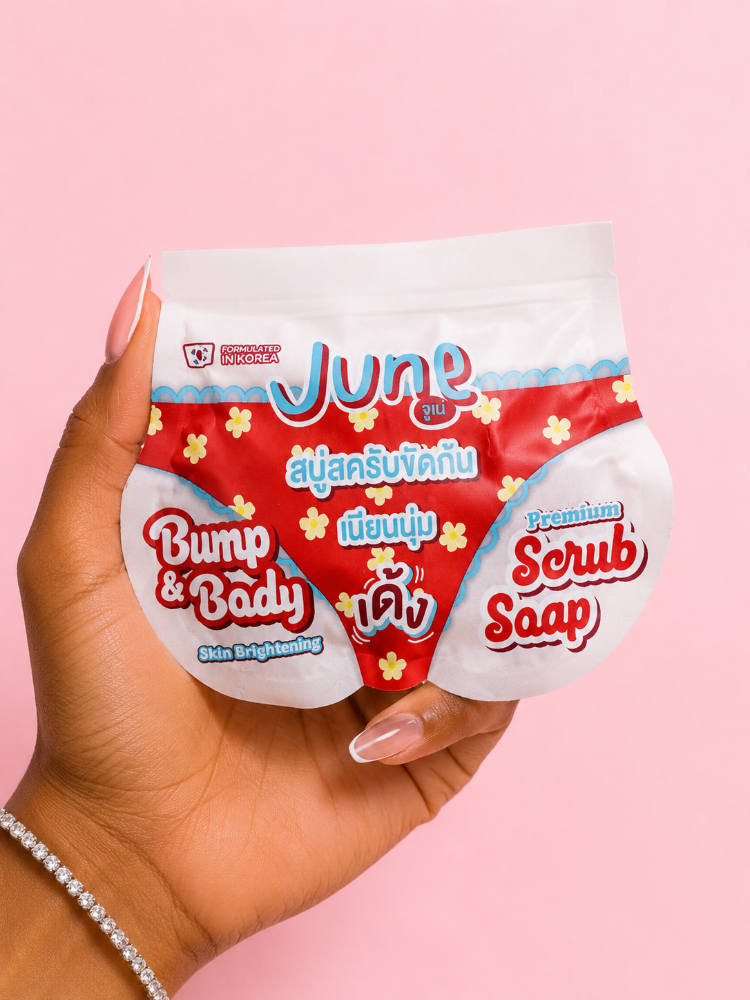 JUNE BUMP & BODY SCRUB SOAP