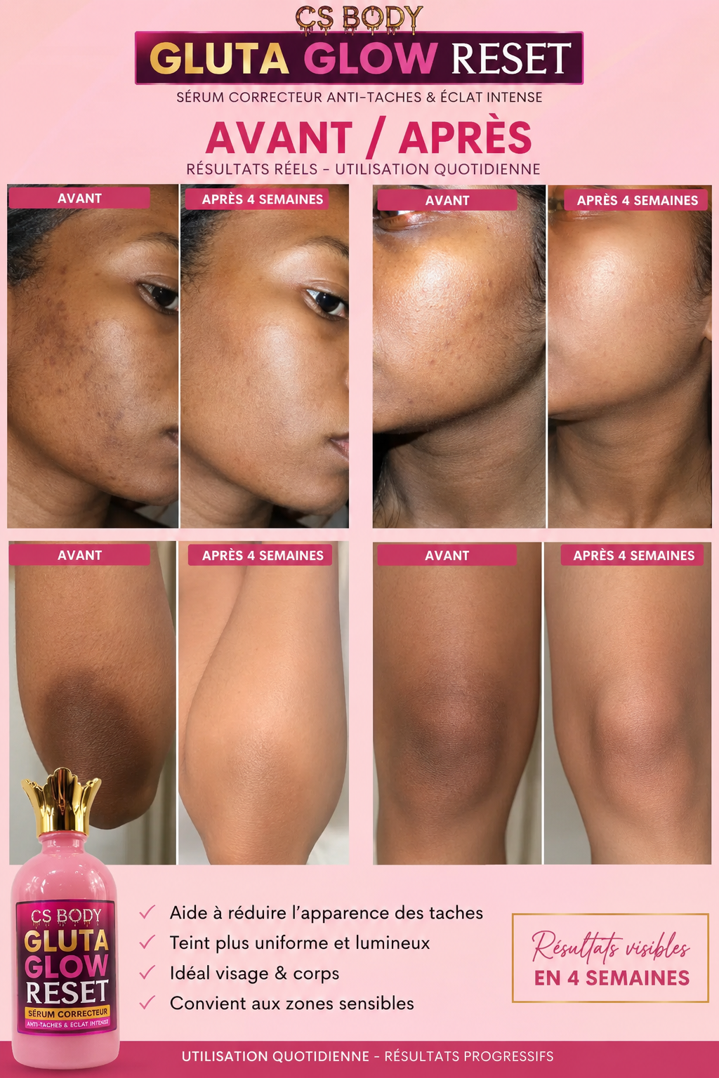 GLUTA GLOW RESET™ — SÉRUM CORRECTEUR