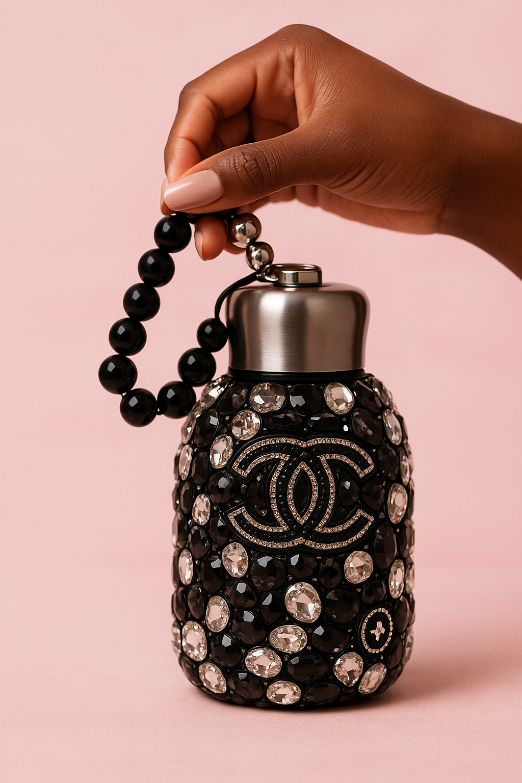 Gourde thermique glamour noir