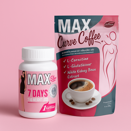 KIT MINCEUR THAÏLANDAIS OFFICIEL

MAX SLIM 7 DAYS + MAX CURVE COFFEE