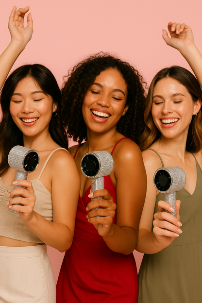 Ventilateur de Luxe Strassé – Édition Glam CS BODY