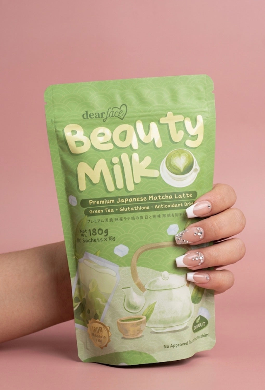 Beauty Milk Premium Japanese Matcha Latte