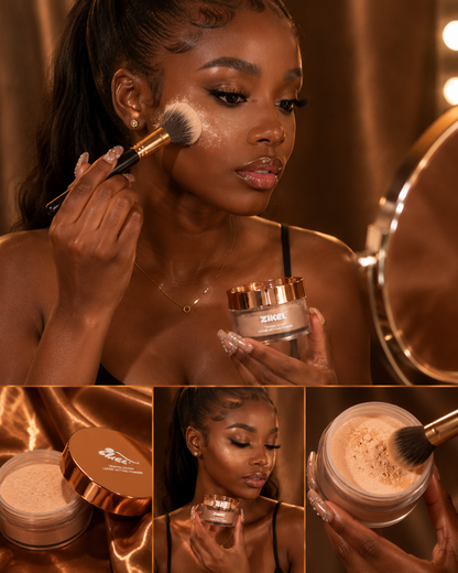 Poudre Libre Fixatrice Transparente ZIKEL