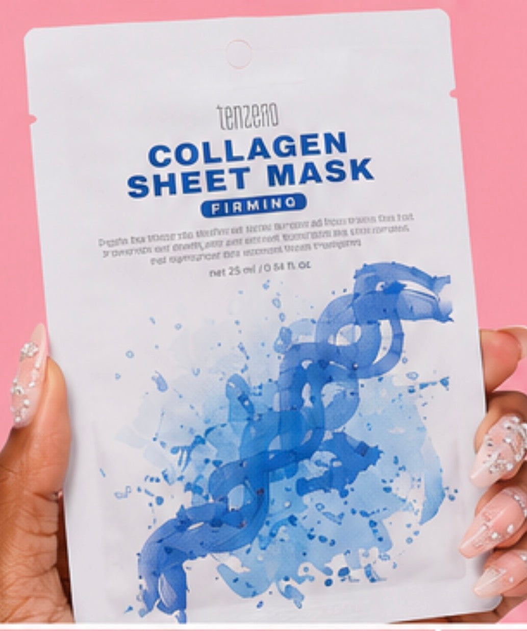 Tenzero Collagen Sheet Mask – Soin Raffermissant au Collagène