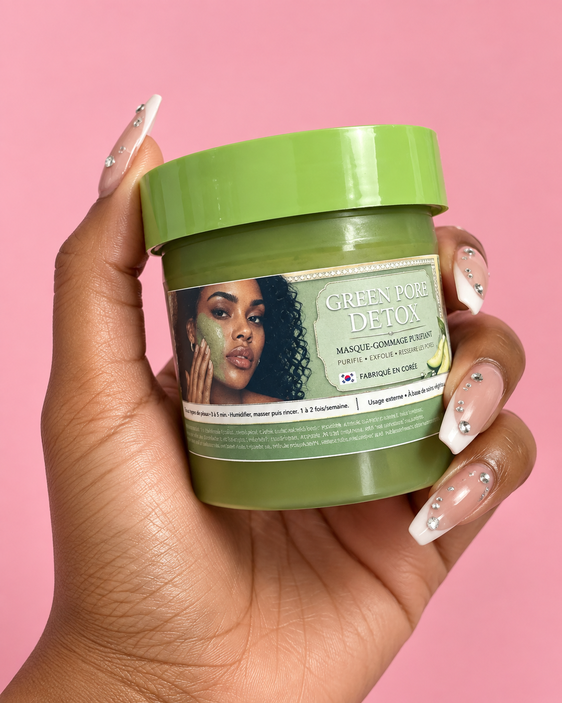Green Pore Detox – Masque-Gommage Purifiant Coréen