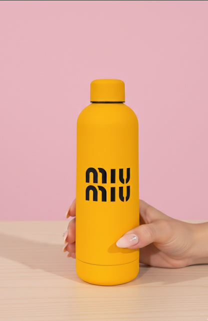 Gourde design MIU MIU – Jaune