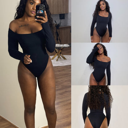 Body Gainant Épaules Dénudées – Élégance et Confort