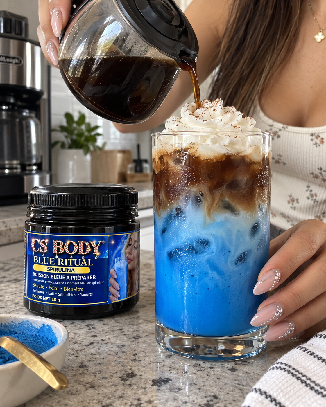 CS Body® Blue Ritual Spirulina – Boisson Bleue à Préparer