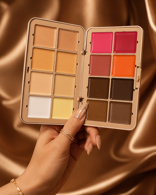 Palette Crème Teint & Blush – Golibe × ZIKEL