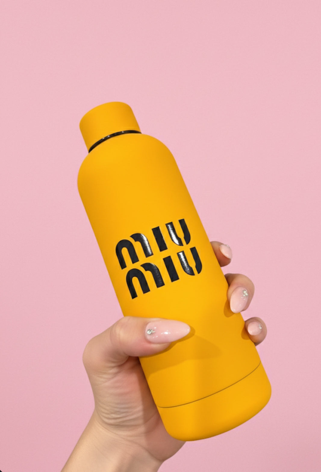 Gourde design MIU MIU – Jaune
