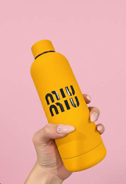 Gourde design MIU MIU – Jaune