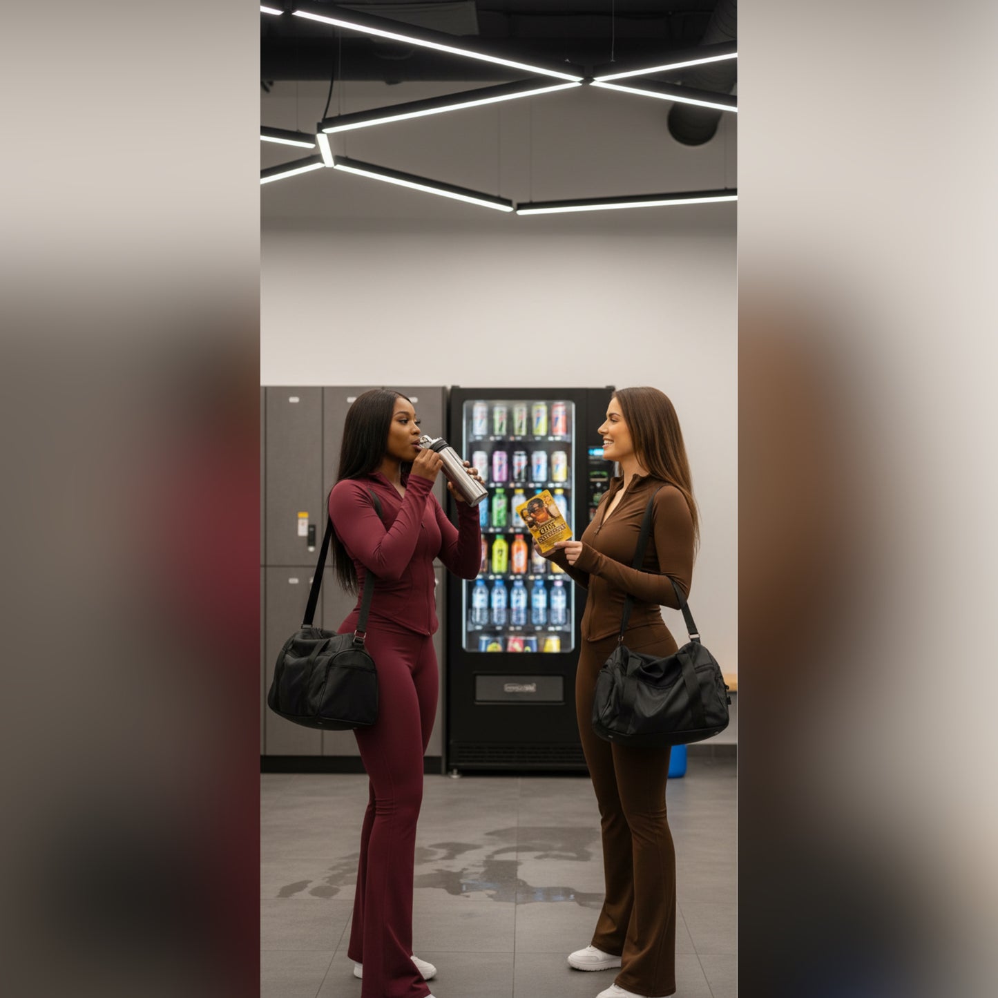 ENSEMBLE SCULPT polaire – bordeaux