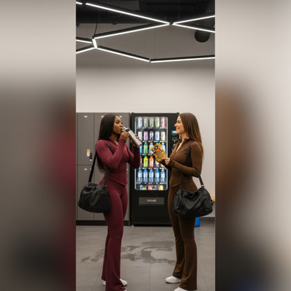 ENSEMBLE SCULPT polaire – bordeaux