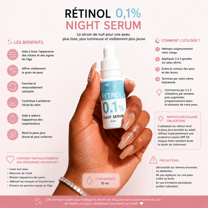 RÉTINOL 0,1% NIGHT SERUM