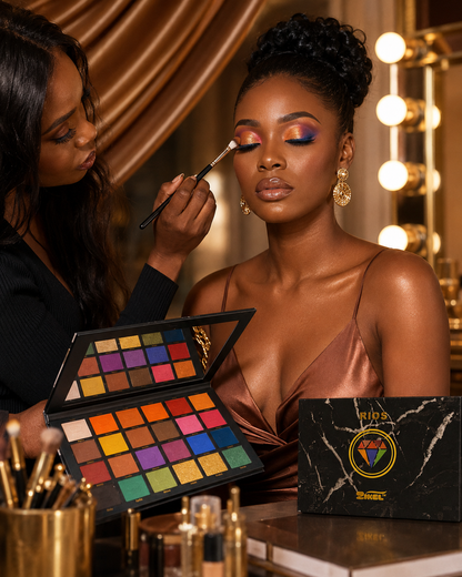 Palette RIOS – 24 couleurs ultra-pigmentées ZIKEL