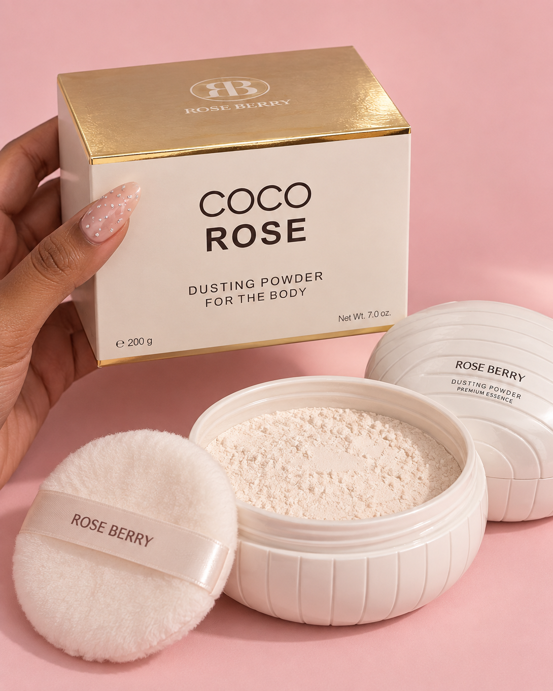 Rose Berry Coco Rose – Poudre Parfumée Corps