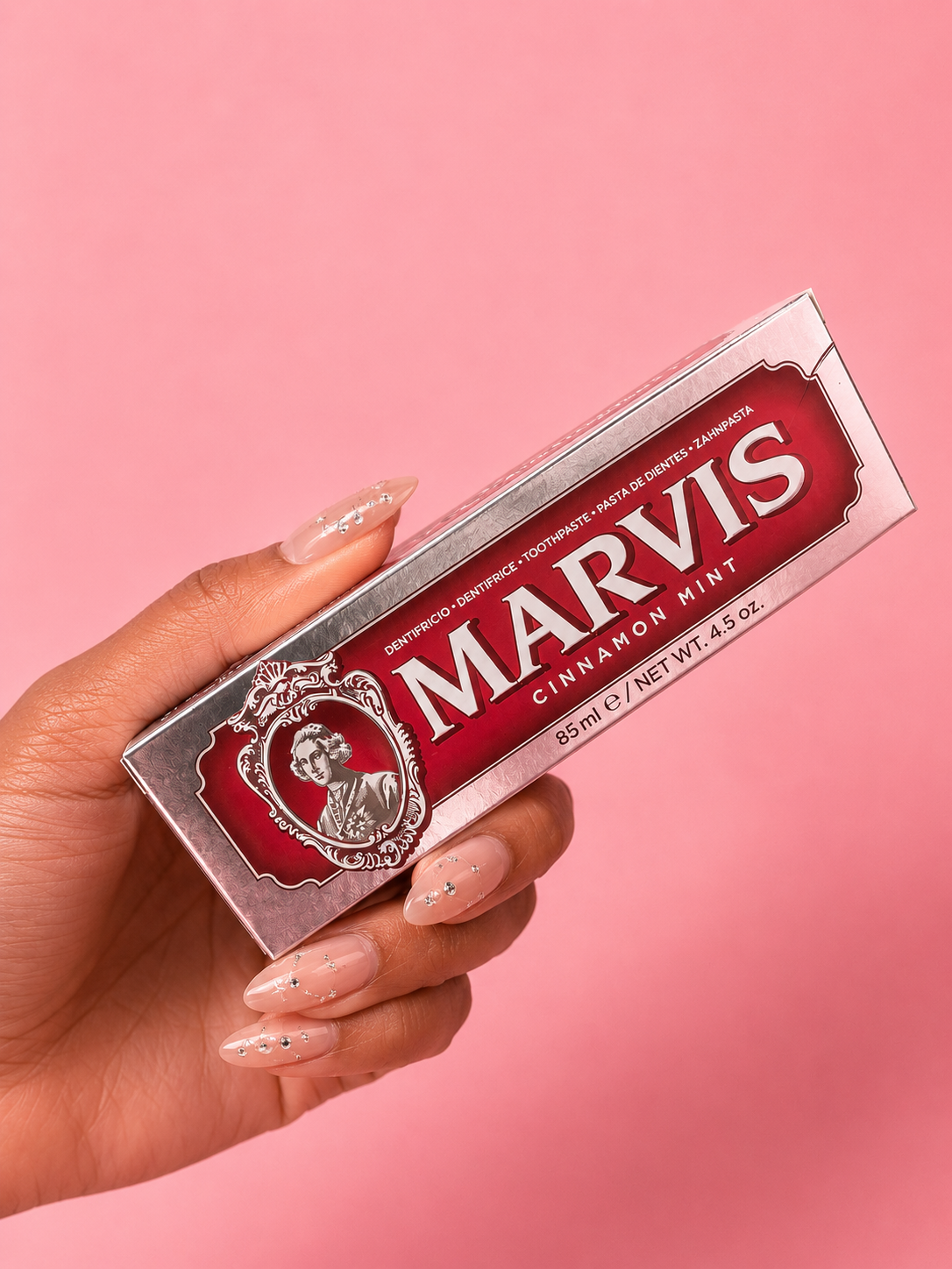 MARVIS – Dentifrice Cinnamon Mint (85 ml)