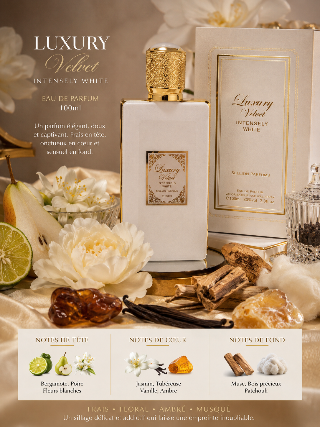 LUXURY VELVET — INTENSELY WHITE