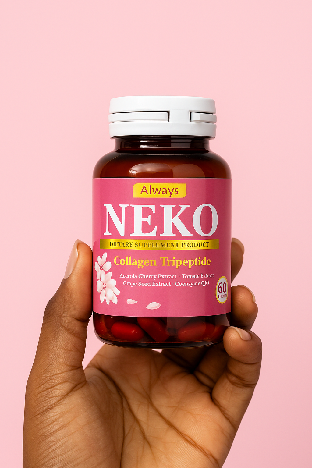 🌸 NEKO COLLAGEN – Complément beauté éclat & jeunesse