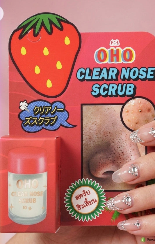 ✨ OHO Clear Nose Scrub – Élimine les points noirs