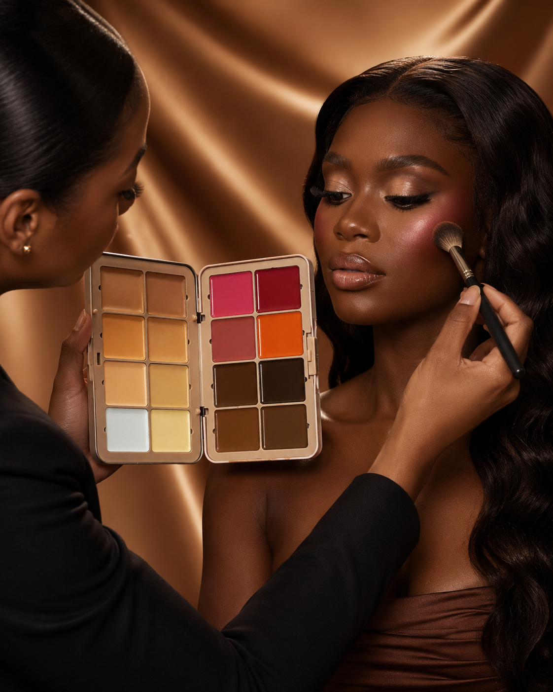 Palette Crème Teint & Blush – Golibe × ZIKEL