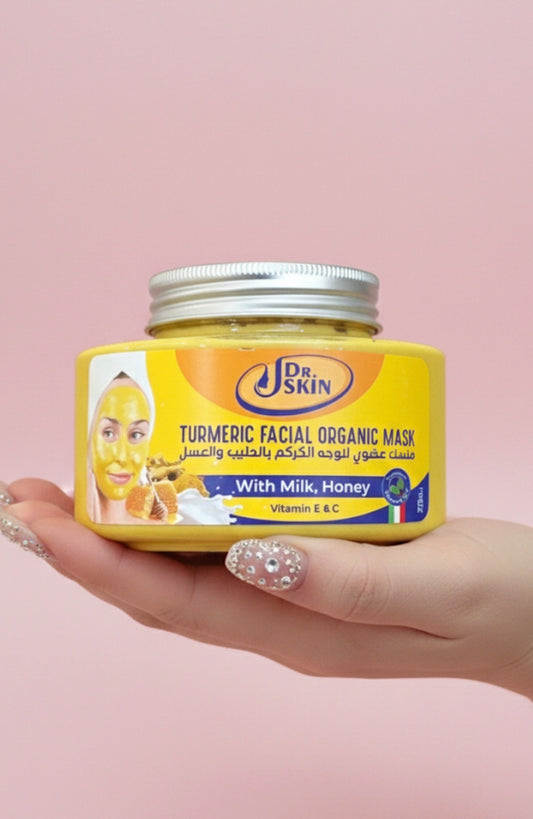 Turmeric Facial Organic Mask – Dr. Skin
