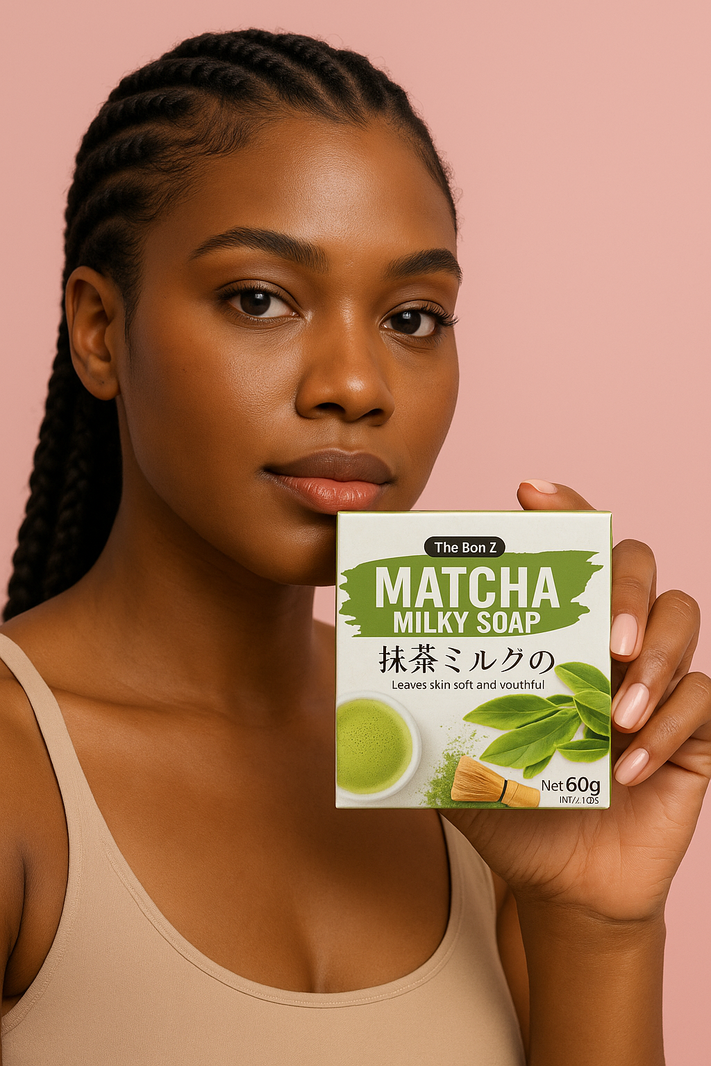 🧼 THE BONZ – MATCHA MILKY SOAP