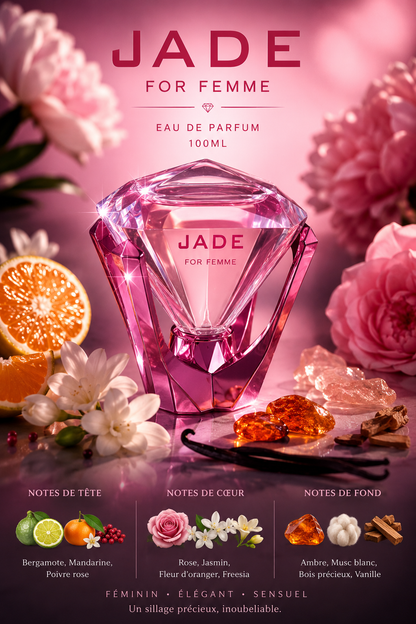 JADE FOR FEMME — EAU DE PARFUM 100 ML