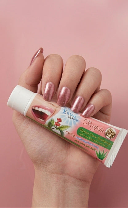 Rasyan Dentifrice Herboriste au Clou de Girofle, Aloe Vera et Goyave