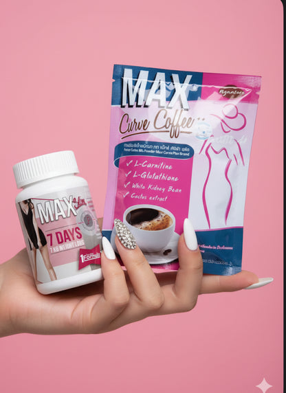 KIT MINCEUR THAÏLANDAIS OFFICIEL

MAX SLIM 7 DAYS + MAX CURVE COFFEE
