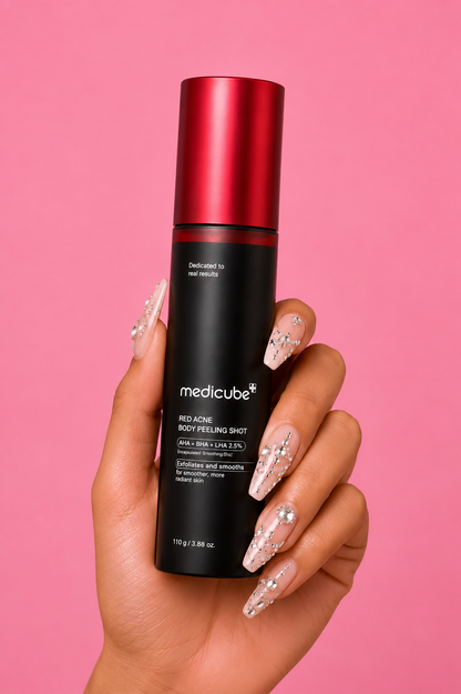 Medicube Red Acne Body Peeling Shot – Soin exfoliant corps