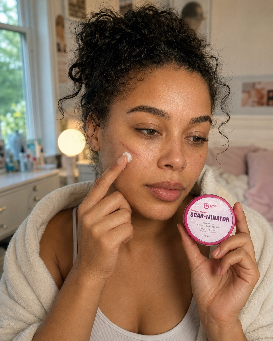 SCAR-MINATOR – Crème Anti-Cicatrices & Taches