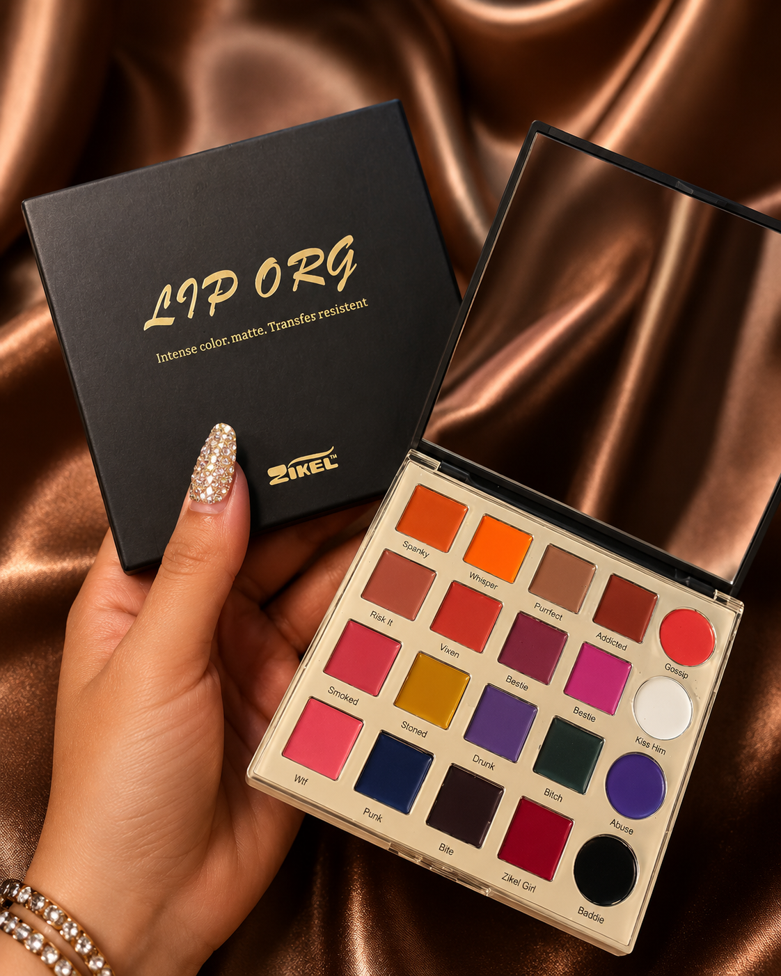 Palette lèvres LIP ORG – Zikel
