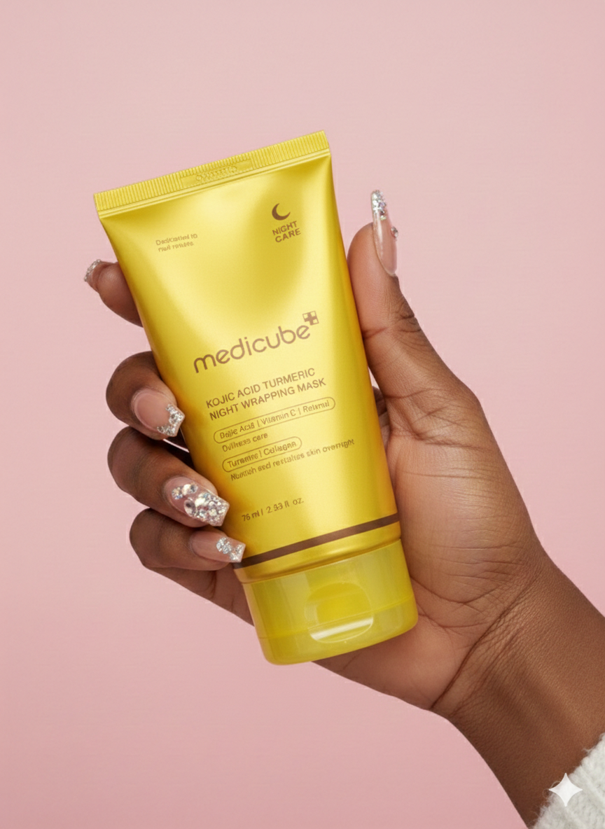 Medicube – Kojic Acid Turmeric Night Wrapping Mask