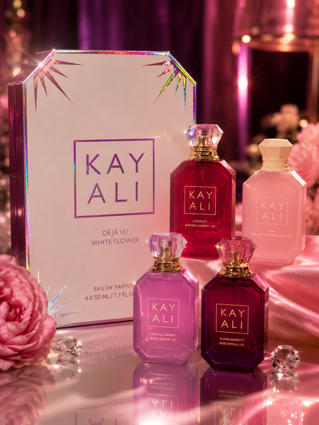 Coffret KAY ALI – 4 Eaux de Parfum