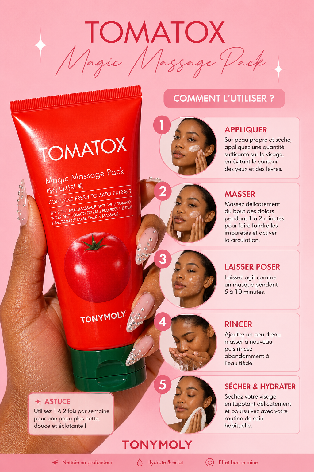 TONYMOLY TOMATOX – Magic Massage Pack 120 ml