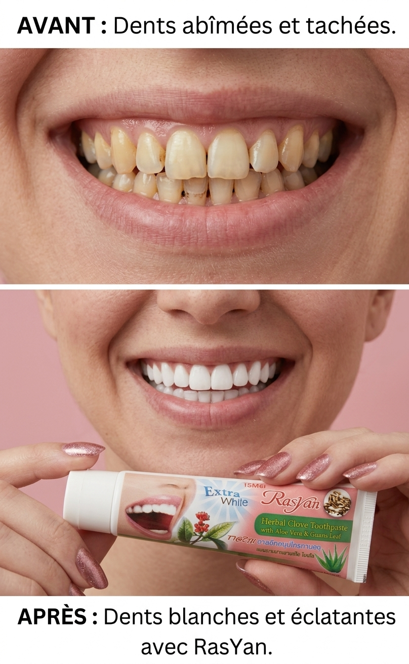 Rasyan Dentifrice Herboriste au Clou de Girofle, Aloe Vera et Goyave