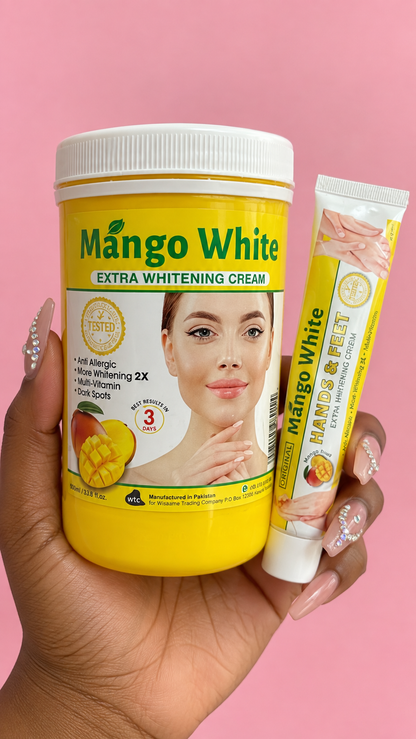 Kit Mango White Corps + Mains & Pieds