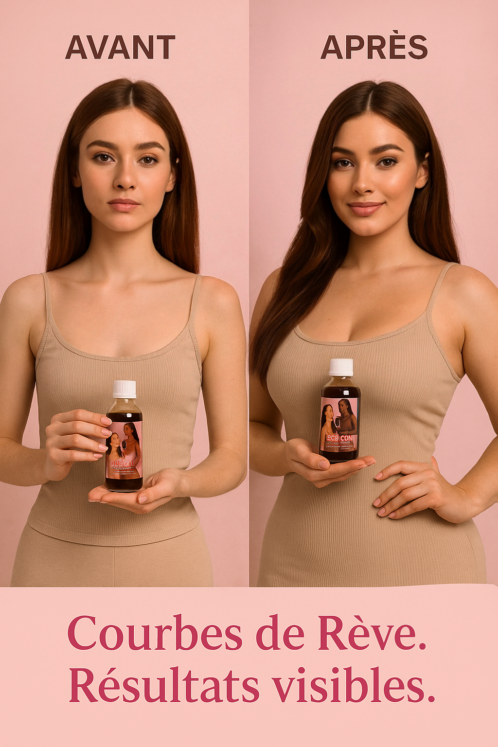 Sirop courbes de rêve (fesses et hanches)