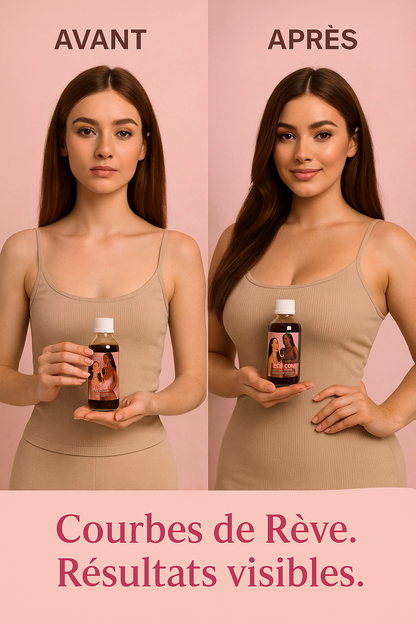 Sirop courbes de rêve (fesses et hanches)